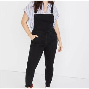 MADEWELL Black Overalls Jeans Pants XL Pockets Women’s GB317